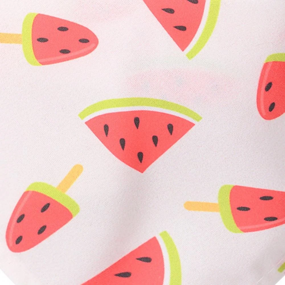 Title 6, Polyester Cute Fruit Kiwi Teddy Kerchief Tropi...