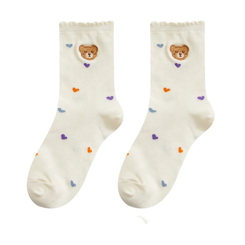 Children's Lace Socks Mid-calf Ins Fashion Cute Japanese Style Soft and Comfortable Kids Accessories Everyday Wear — photo 9