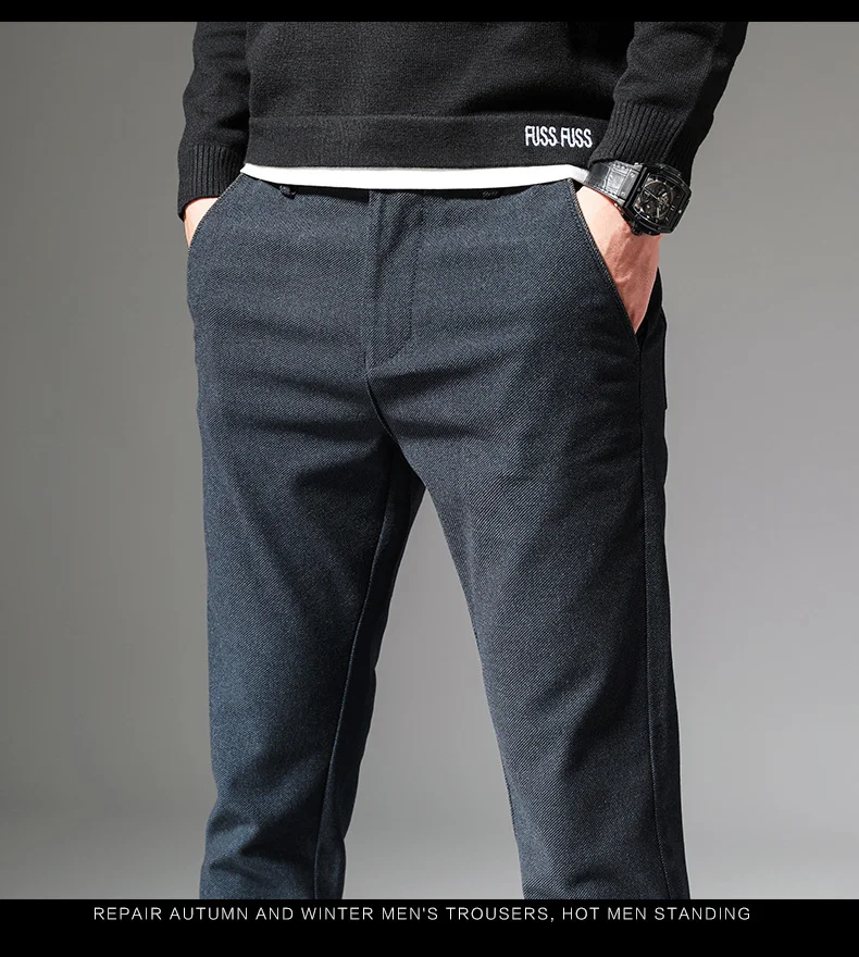 Title 12, Mens Spring Leisure Trousers Long Trousers in ...