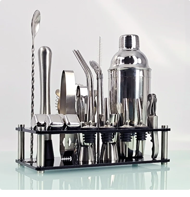 Title 1, New Stainless Steel Ice Acrylic Set Cool your d...