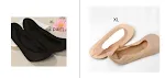 3D Boog Voetmassage Gezondheidszorg Vrouwen Zomer Sokken Ijs Zijden Sokken Ondiepe Mond Silicagel Onzichtbare Slippers Voetverzorging — foto 12