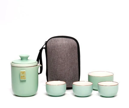 Title 11, Portable Kung Fu Travel Tea Set for tea on the ...
