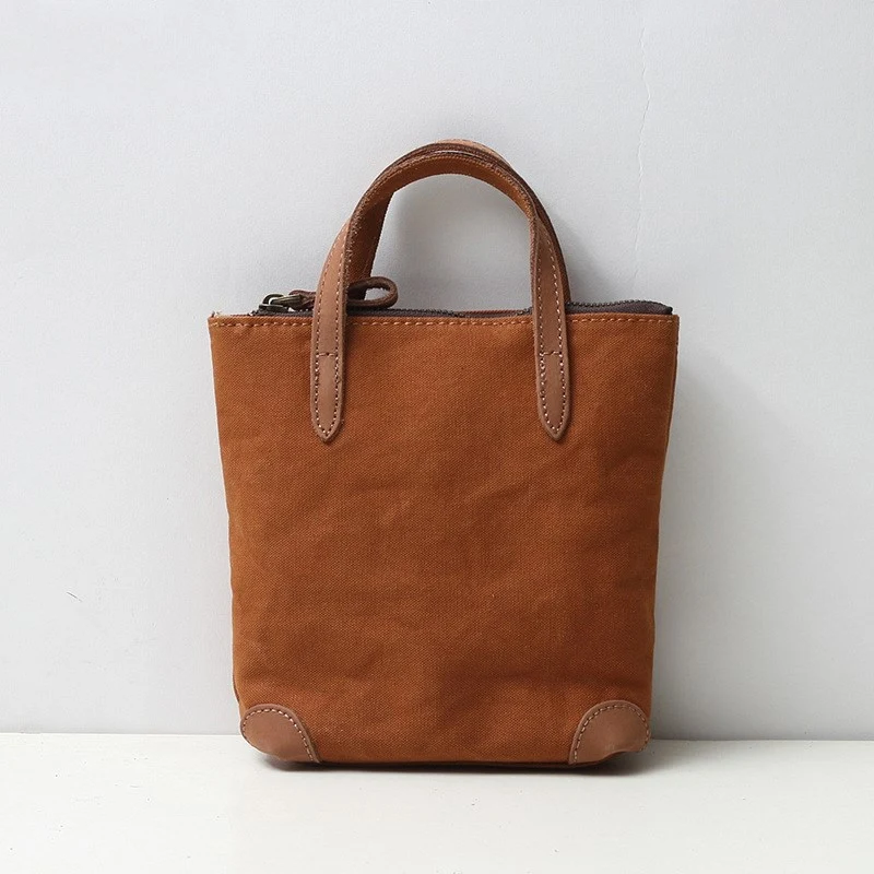 Title 2, Mini Canvas Handbag