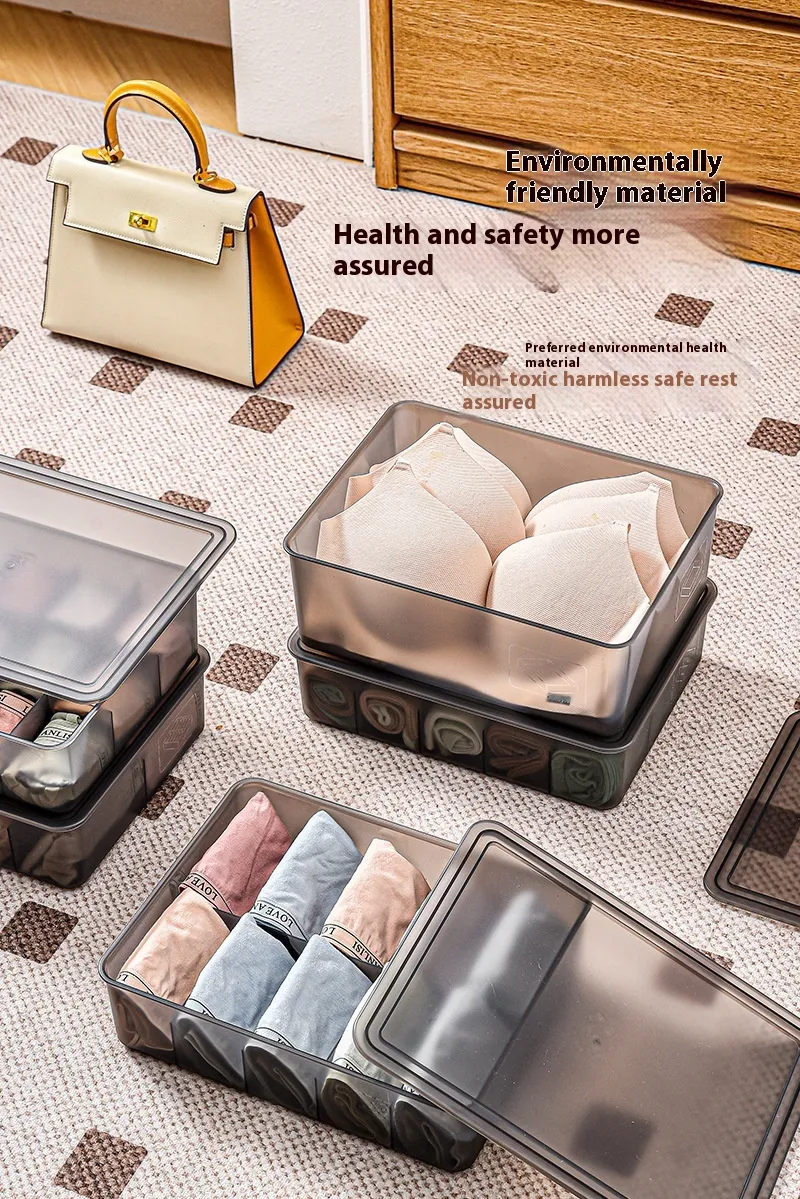 Title 14, Stackable Storage Box for Underwear, Bras, Sock...
