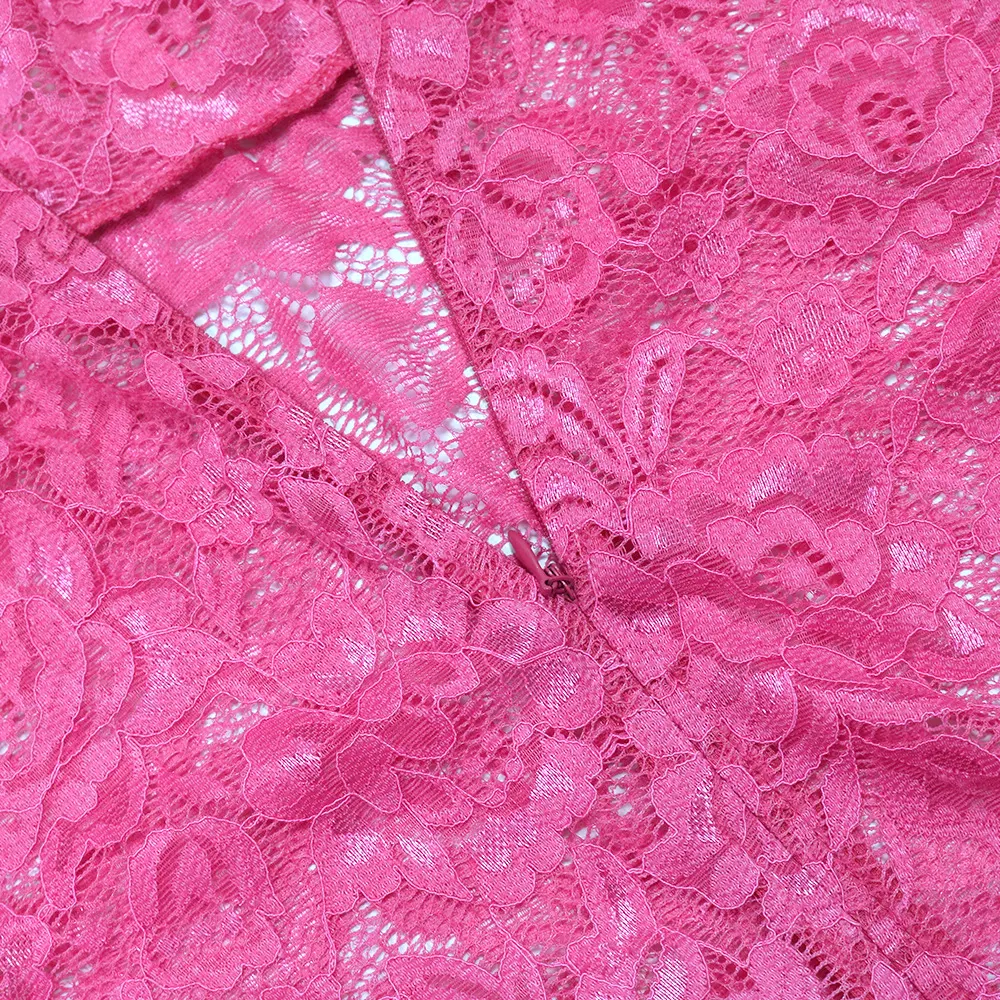 Title 15, Body da donna slim fit a maniche lunghe con lac...