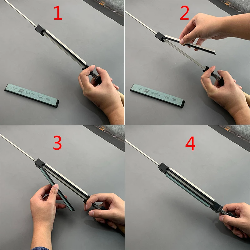 Title 4, Fixed Angle Knife Sharpener Accessories Handhel...