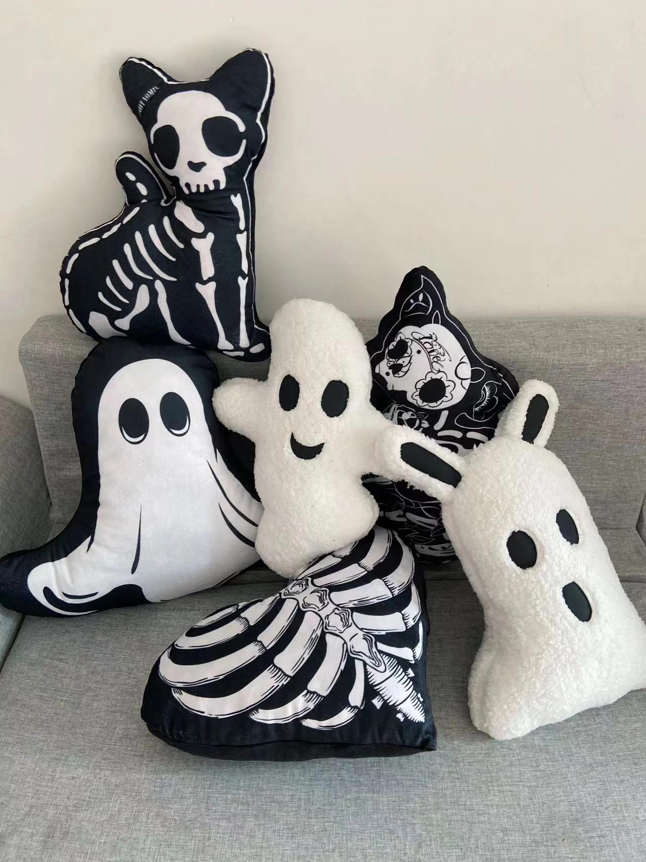 Title 1, Almofada de fantasma de pelúcia para Halloween,...
