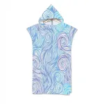 Print Hooded Beach Towel Cape Superfine Fiber for ultimate comfort. Quick drying, perfect for the beach, pool, and after — photo 5