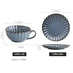 Blue Cup And Saucer
