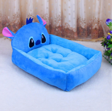 Title 4, Teddy cartoon dog bed, removable and washable, ...