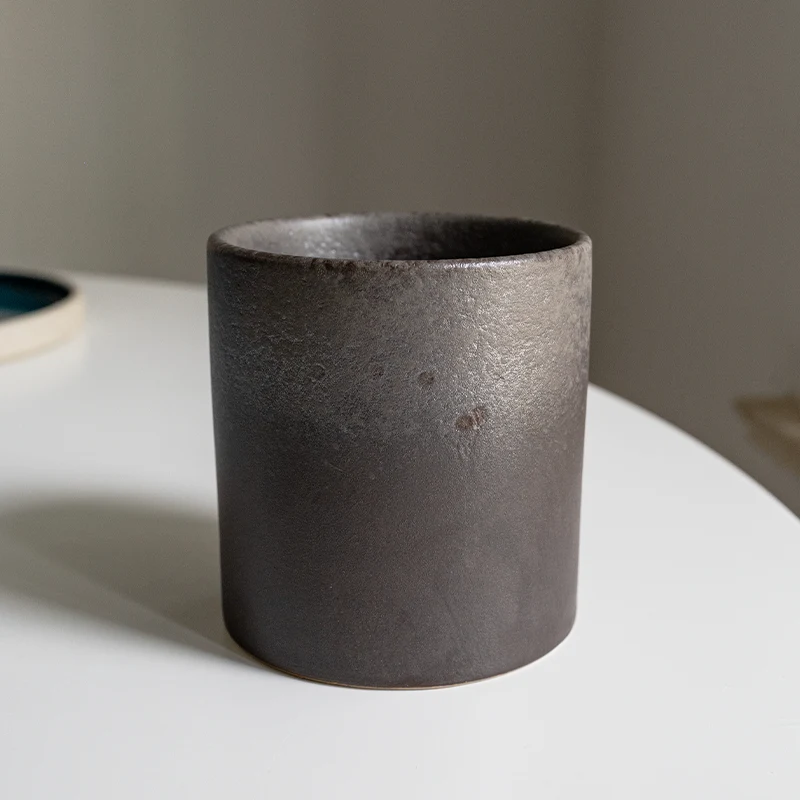 Nordic Retro Handheld Coffee Cup Without Handle Enjoy coffee on the go. Stylish design, easy to carry, perfect for home, — photo 1