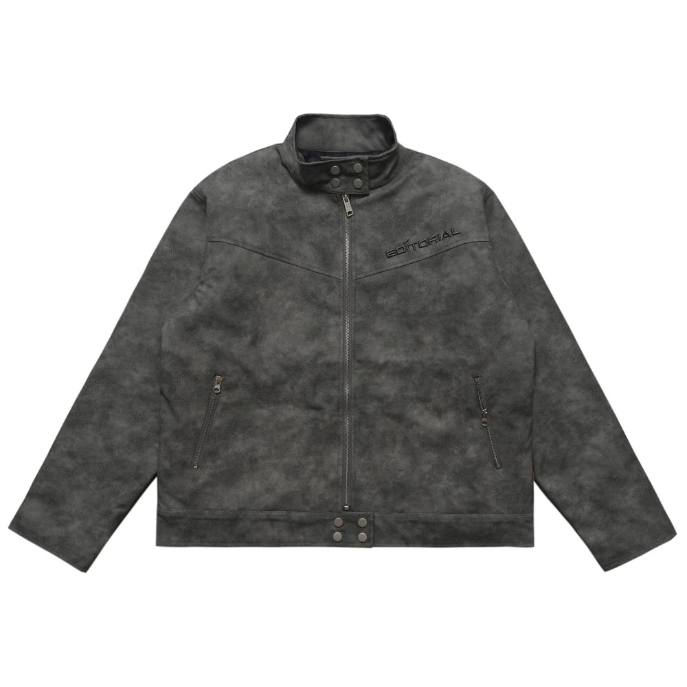Title 9, High Street Bikers Leather Jacket for Men, sty...