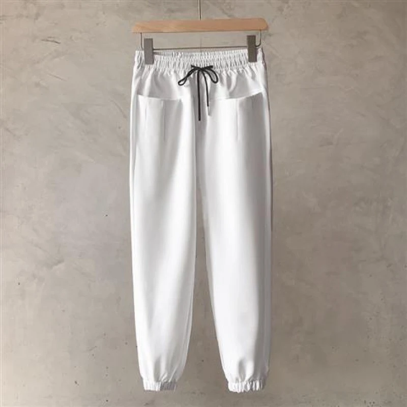 Pantalones Casuales Versátiles con Cordón Ajustable — Comodidad y Estilo para Cualquier Ocasión — Perfectos para un Look Relajado y Moderno — foto 5
