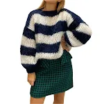 Blue And White Stripes
