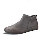 Scarpe alte casual da uomo in pelle inglese, comode e stilose per un look quotidiano, traspiranti e resistenti, perfette per ogni occasione. — foto 5