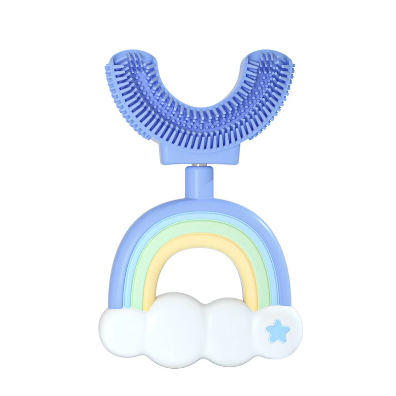 Title 4, Escova de dente infantil em U de gel de sílica ...