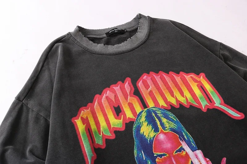 Moletom masculino gola careca com estampa de retrato. Conforto e estilo único com design personalizado, ideal para o seu dia a dia. — foto 3