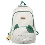 Japanese Cute Cat College Style Large Capacity Schoolbag. Perfect for students. Carry all your books and essentials in s — photo 2