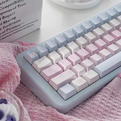 Title 4, Teclas de teclado mecânico impressas simples e ...