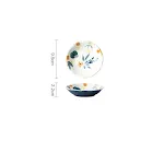 3.7inch lace flavor plate