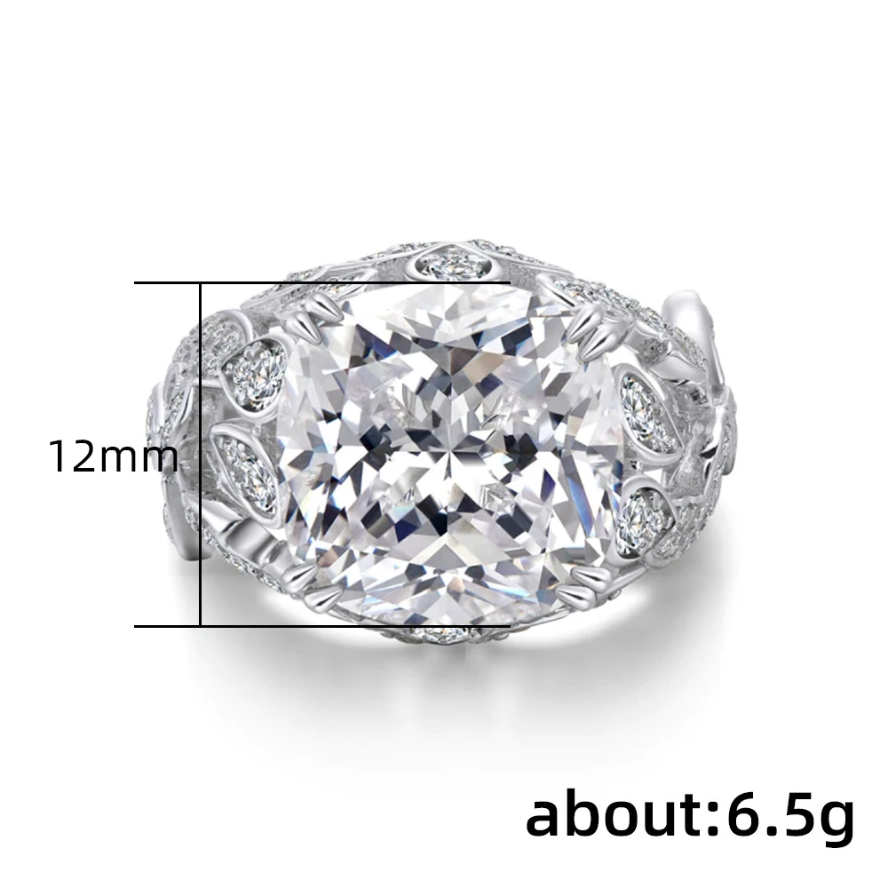 Anel de zircônia de luxo com padrões coloridos e modernos. Adicione um toque elegante e vibrante ao seu estilo. Joia feminina. — foto 2