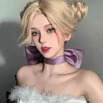 Dark Purple Bow
