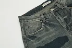 High Street Ripped Cool Patch Do The Old Cowboy Trousers – Stylish, ripped jeans with cool patches, perfect for a modern — photo 5