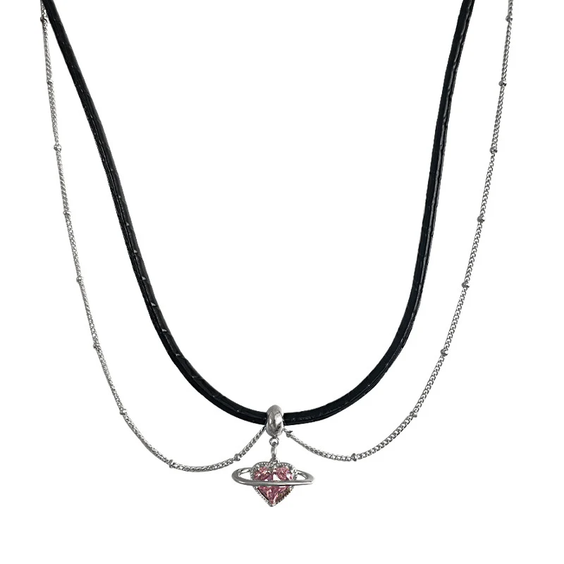Colar Duplo Fashion Love para Mulheres Adicione charme ao seu visual com este colar elegante. Design moderno, ideal para realçar e expressar seu estilo único. — foto 2