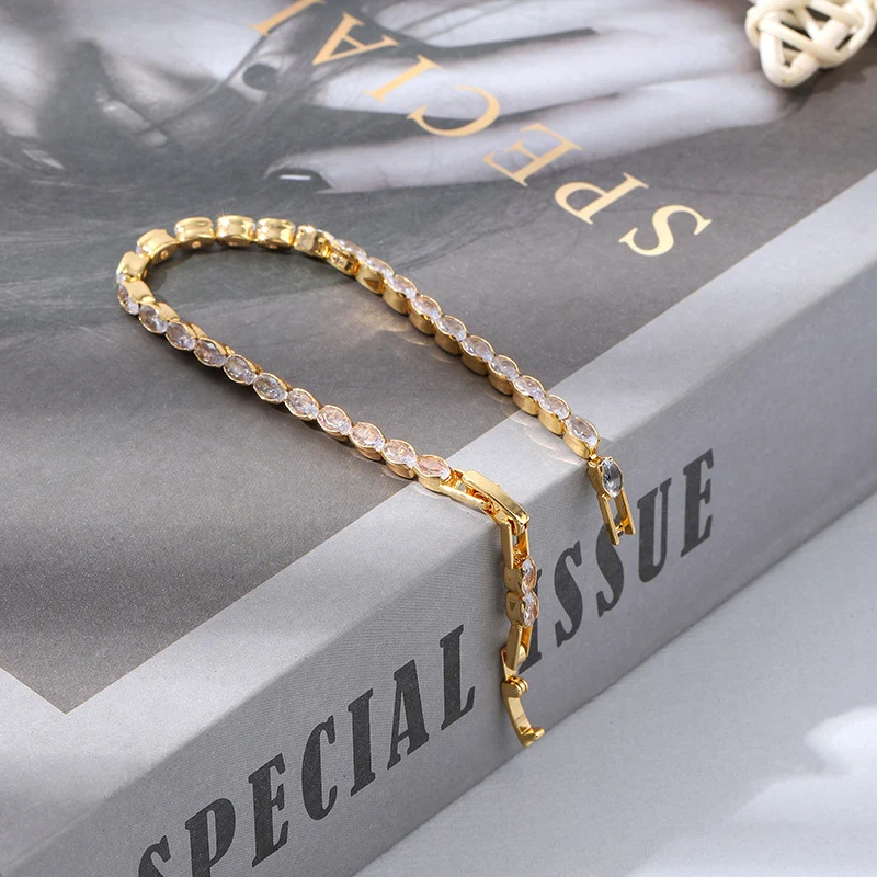 Title 7, Pulseira de Design Especial com Diamantes, Luxo...