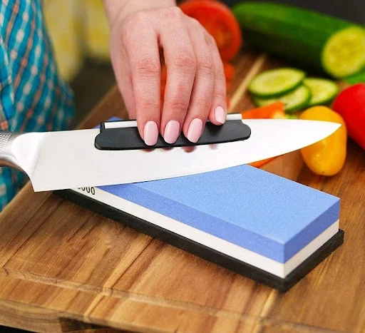 Title 3, Whetstone Sharpening Stone Double Sharpener Res...