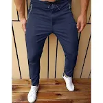 New Men's Zipper Tether Casual Pants — photo 1