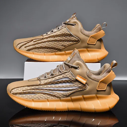 Title 2, Ademende sportschoenen met mesh, popcorn stijl ...