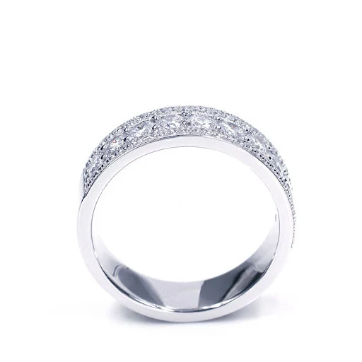 Title 3, Anel de dedo indicador feminino com diamante se...