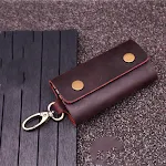Handmade Leather Key Case Protect and organize your keys with style. Durable, elegant and functional leather key holder — photo 5