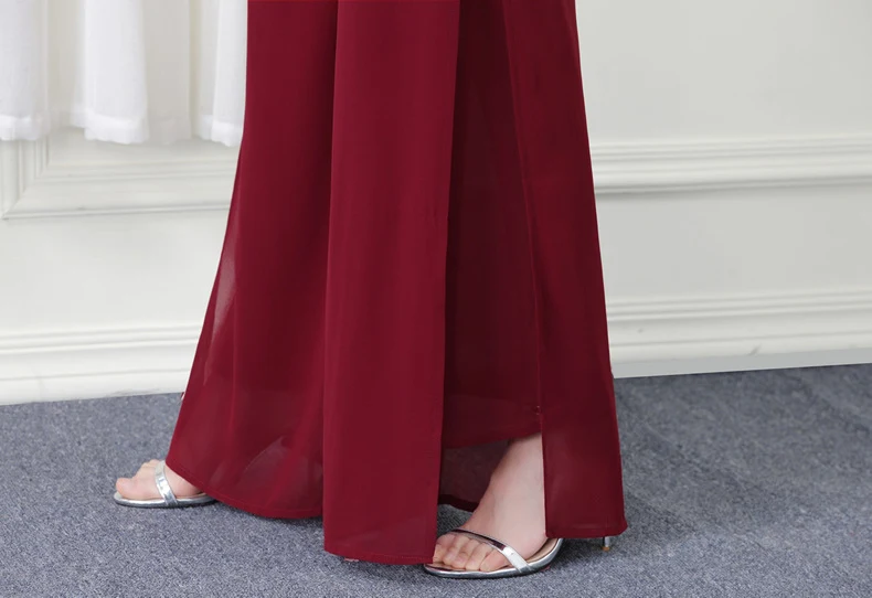 Title 12, Womens chiffon harem pants, split wide leg. Co...