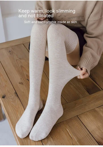 Title 2, Extended Thickened Fleece-lined Warm Thick Socks
