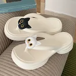 Kadın Platform Kitty Yazlık Outdoor Sandaletleri. Rahat ve şık, yazın keyfini çıkarın. Açık hava aktiviteleri için idealdir. — Fotoğraf 1