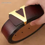 Brown Gold Buckle