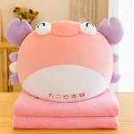 Pelúcia de Tartaruga e Caranguejo Combo Animal de Brinquedo Boneca Macia Ideal para Abraçar e Brincar Presente Perfeito para Crianças — foto 3