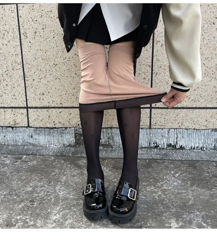 Title 3, High Waist Thin Bowknot Love Base Socks offer a...