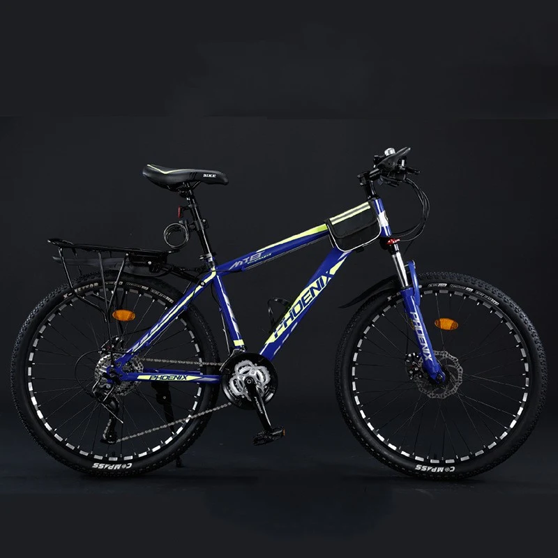 Mountain bike com absorção de choque e velocidade variável, oferecendo conforto superior e controle em trilhas e terrenos acidentados. — foto 2