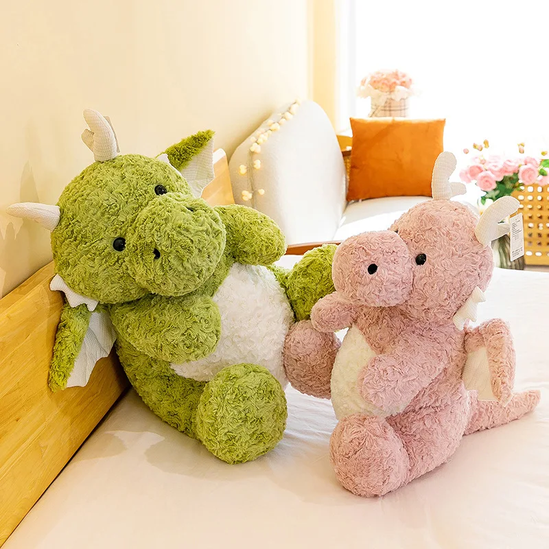 Grenzüberschreitendes Plüschtier Niedlicher kleiner Dinosaurier Puppe Kind Schlaf Begleiter Kissen. Kuschelig weich, ideal zum Träumen. — foto 1