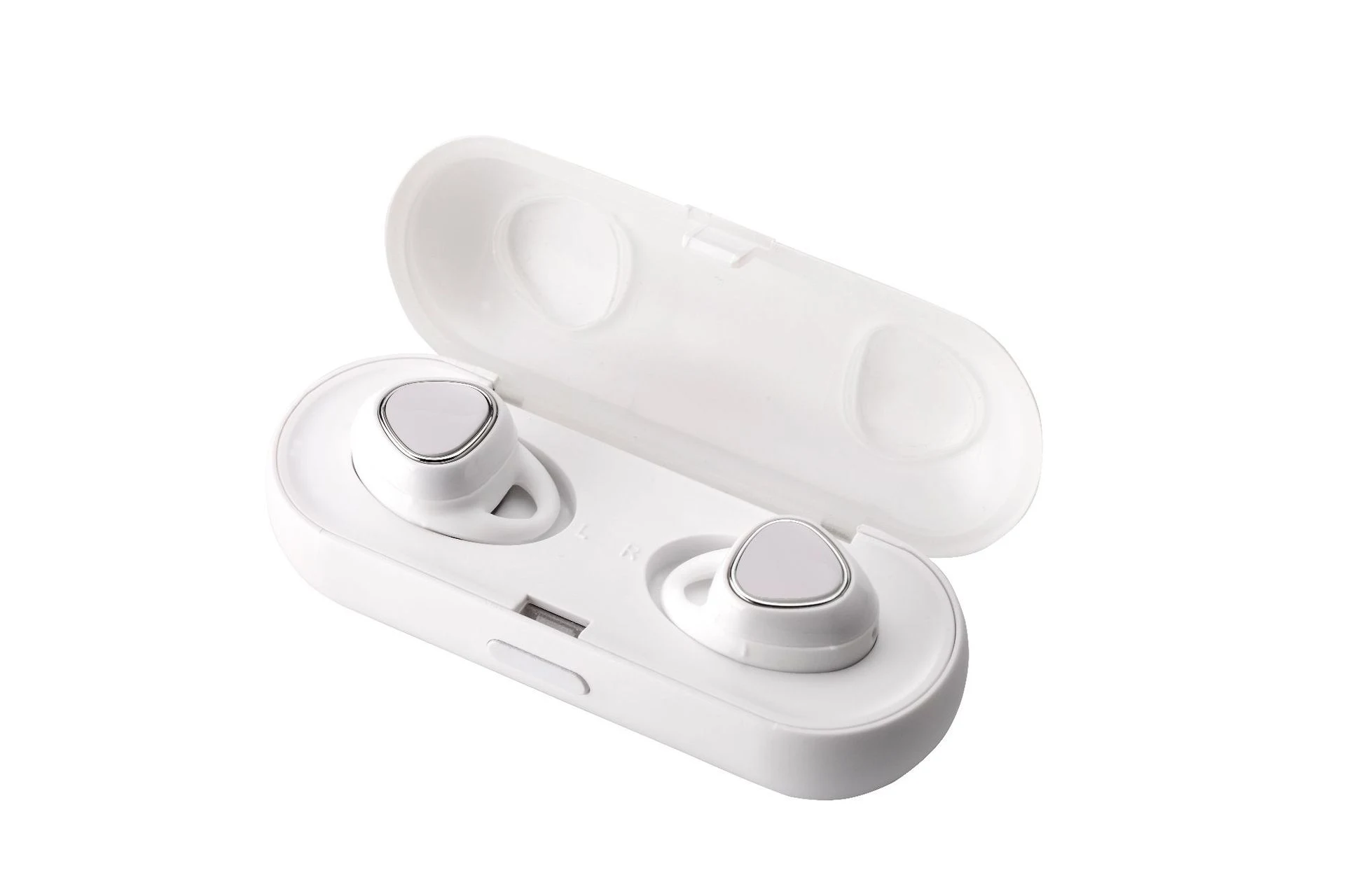 Title 4, SM-R150 Binaural Wireless Bluetooth Headset. Ex...