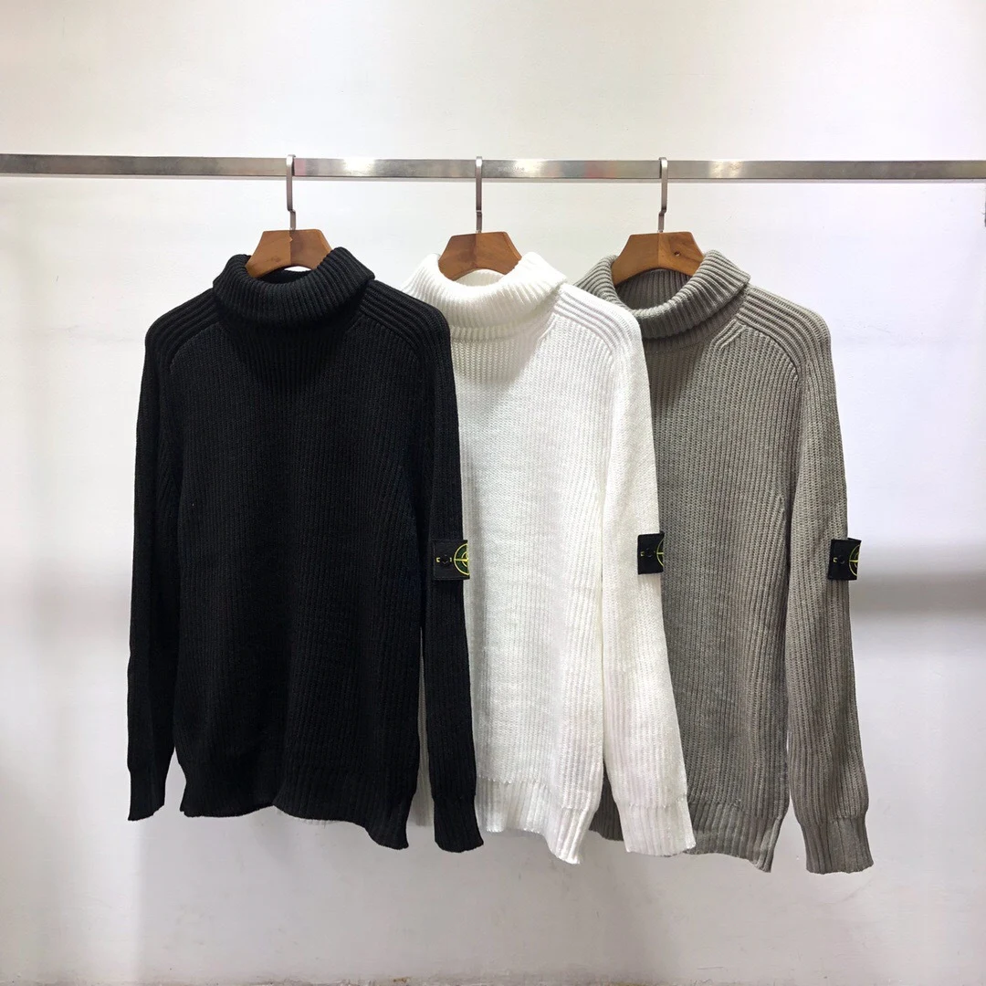 Knopf Crew Hals Strick -Strickwäschepullover — foto 6