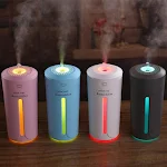 Mini Air Humidifier USB Ultrasonic Car Aroma Diffuser Electric Essential Oil Diffuser Cup with 7 Color LED Lights. — photo 6