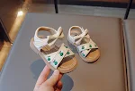 Nowe Modne Buty Księżniczki Miękka Podeszwa Haftowane Buty Idealne Dla Dziewczynek Wygodne i stylowe do codziennego użytku — zdjęcie 8