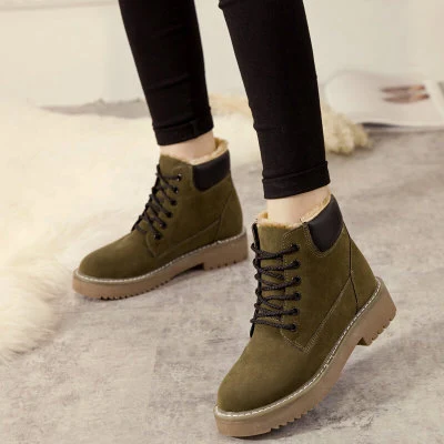 Title 6, New Winter Plus Velvet Snow Boots Warm and Comf...