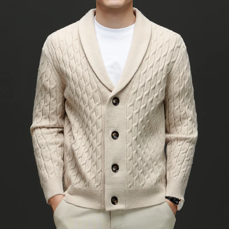 Autumn New Men's Knitwear Cardigan Casual Coat Sweater Comfortable and Stylish Perfect for Everyday Wear Versatile and I — photo 7
