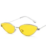 Silver frame yellow