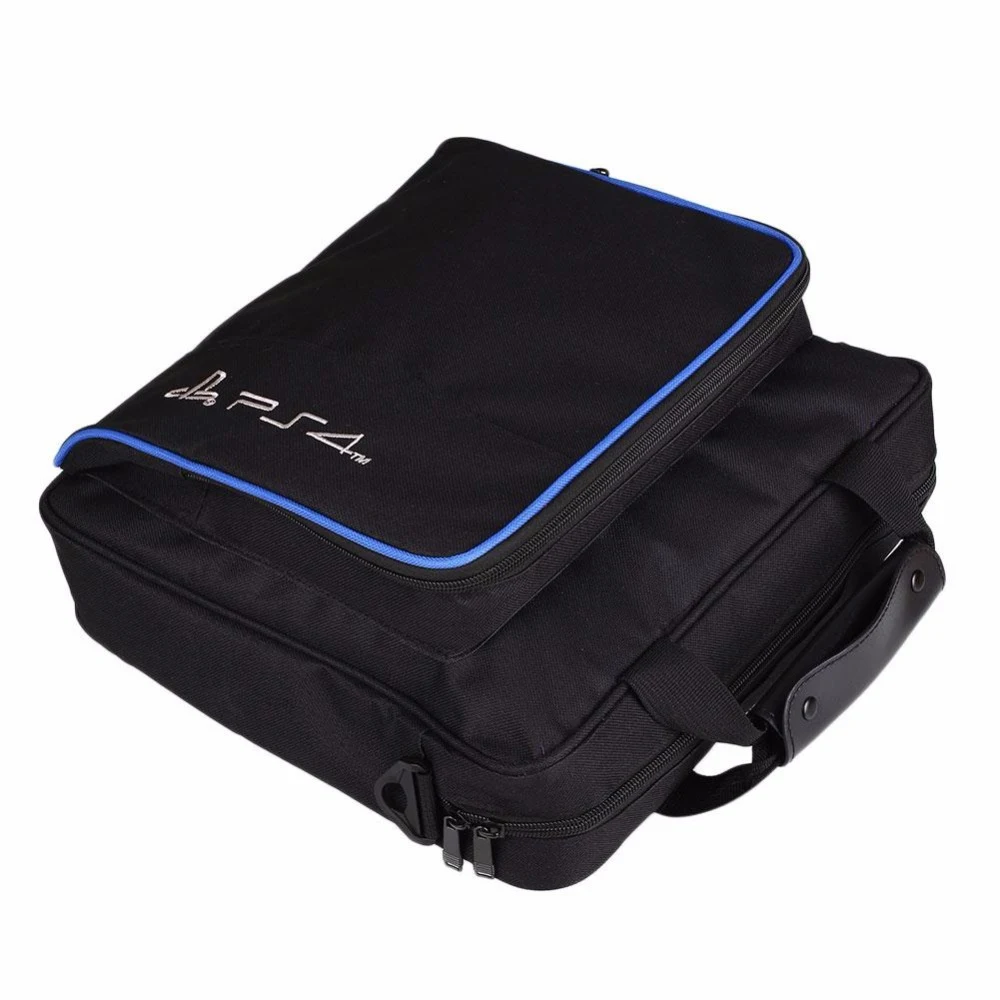 Bolsa de armazenamento para console PS4, proteja seu PlayStation 4 com esta bolsa resistente e durável, perfeita para viagens e manter tudo organizado. — foto 2